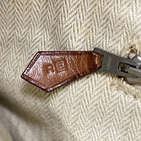 Auth HERMES Gao - Beige Brown Toile H Leather Square E Shoulder Bag - Picture 15 of 16